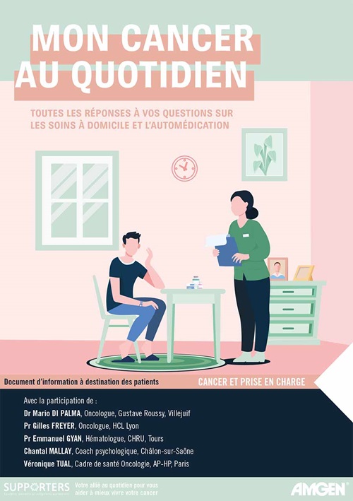 Une jeune fille pratiquant l'automédication contre le cancer 